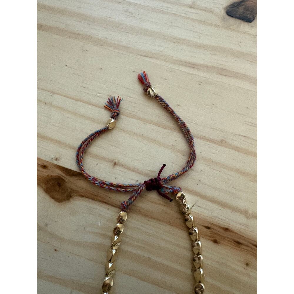 Bracelet Braided Copper Beads Handmade Lucky Rope Bangle Adjustable Boho - Picture 3 of 5